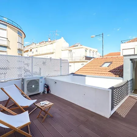 Charming House With Terrace In Lisbon.wifi. *